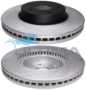Brake Disc Rotor (Front) Fits Hilux N12# 7/2015-On Geomet Coated AAP2741 - Ultima