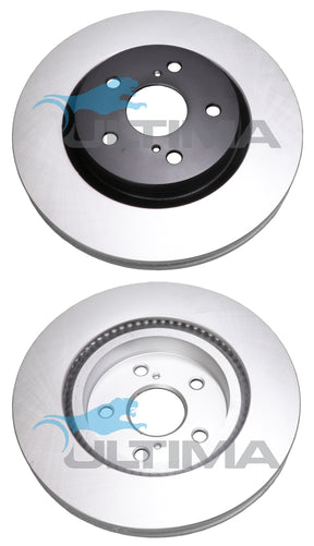 Brake Disc Rotor Front Fits Camry AXVH7, ASV70R, RAV4 - AXAA5, AXAH5, MXAA5 AAP2744 - Ultima