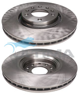Brake Disc Rotor (Front) Fits Astra TS SRi, AH SRi, CDTi 2007 On AAP2815 - Ultima