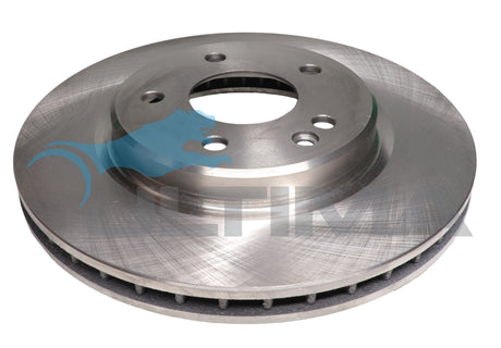 Front Brake Disc Rotor Fits Mercedes-Benz E Class W210, S210 Single Hole AAP286B - Ultima