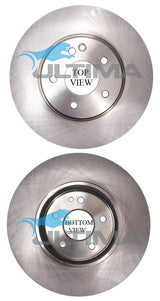 Brake Disc Rotor (F) Fits Merc C208/209, CLK240, 320 6/02- and Crossfire Chrysler AAP288 - Ultima