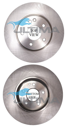 Brake Disc Rotor (F) Fits Merc C208/209, CLK240, 320 6/02- and Crossfire Chrysler AAP288 - Ultima