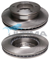 Brake Disc Rotor (Front) Fits Ford Courier PD-PH 4x2, B2500, B2600 4x2 AAP2952 - Ultima