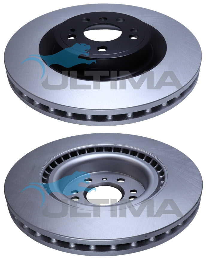 Front Disc Rotor Fits Mercedes W166 ML/GLE 350mm Std Smooth AAP3030 - Ultima
