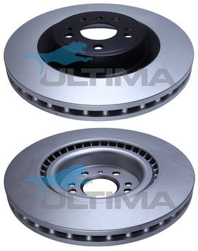Front Disc Rotor Fits Mercedes W166 ML/GLE 350mm Std Smooth AAP3030 - Ultima