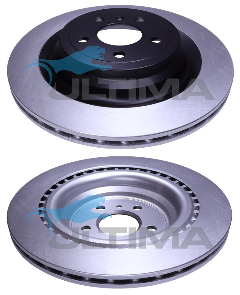 Rear Disc Rotor Fits Mercedes W166 ML/GLE 345mm Std Smooth AAP3031 - Ultima