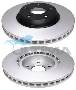 Front Disc Rotor Fits Subaru Impreza GK Base Model Non-Driver Assist AAP3052 - Ultima