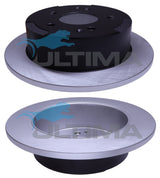 Rear Rotor Fits SsangYong Korando C200 FWD 2011-2018 - AAP3075 - Ultima