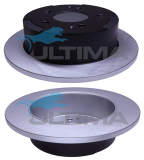 Rear Rotor Fits SsangYong Korando C200 FWD 2011-2018 - AAP3075 - Ultima