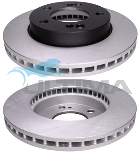 Front Rotor Fits SsangYong C100 Q100,Q150, Y200 - AAP3076 - Ultima