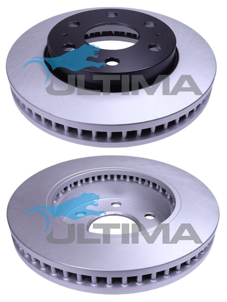 Front Brake Disc Rotor Fits Toyota 300 Series Hiace AAP3128 - Ultima
