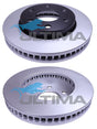 Front Brake Disc Rotor Fits Toyota 300 Series Hiace AAP3128 - Ultima