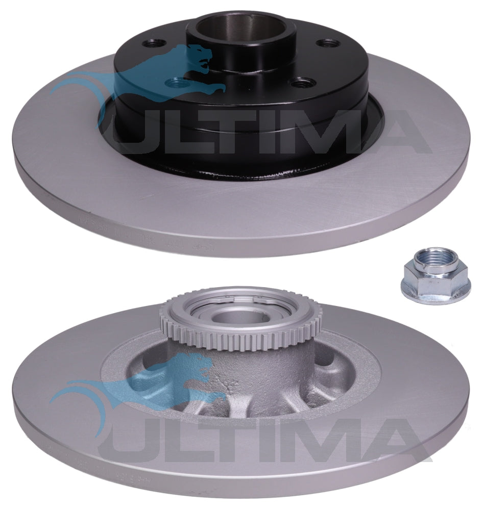 Rear Rotor Fits Mitsubishi Express SN, Renault Trafic-X82 AAP3158 - Ultima