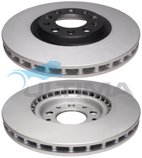 Front Brake Disc Rotor Fits Alfa Romeo 159, Brera, Giulietta, Fiat 500X, Jeep Renegade AAP3260 - Ultima