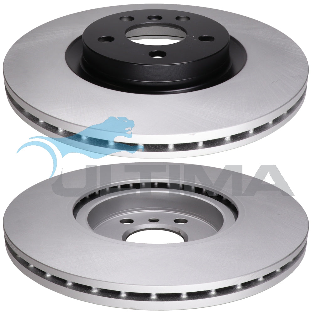 Front Brake Disc Rotor Fits BMW X1 F48, X2 F39, 118i F40, 225i F45, Mini Cooper/Countryman AAP3286 - Ultima
