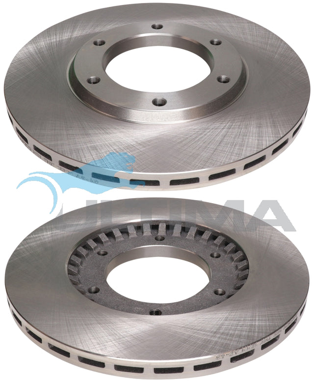 Front Brake Disc Rotor Fits Maverick Y60, Patrol 160 Y60 AAP329 - Ultima