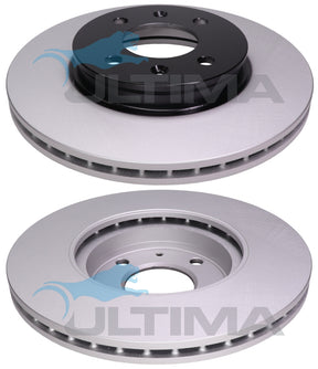 Brake Disc Rotor Front Fits Kia Picanto JA Series AAP3336 - Ultima