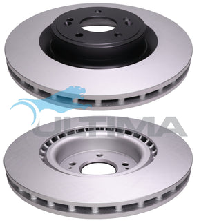 Brake Disc Rotor Front High Carbon Fits Kia Stinger CK, Genesis G70 3.3L AAP3342HC - Ultima