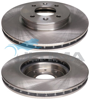 Brake Disc Rotor Front Fits Kia Rio YB 1.4L AAP3344 - Ultima