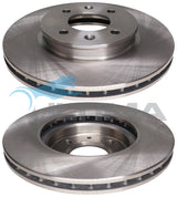 Brake Disc Rotor Front Fits Telstar AS, Mazda 626 GC10E1 FWD 2.0, 2.2L Diesel AAP334 - Ultima