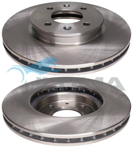 Brake Disc Rotor Front Fits Telstar AS, Mazda 626 GC10E1 FWD 2.0, 2.2L Diesel AAP334 - Ultima