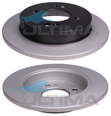 Brake Disc Rotor Rear Fits Kia Picanto JA Series AAP3345 - Ultima