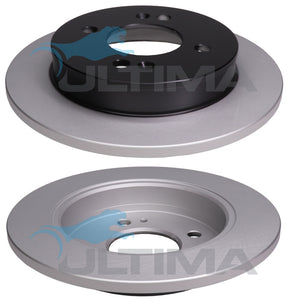 Brake Disc Rotor Rear Fits Kia Picanto JA Series AAP3345 - Ultima