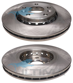 Brake Disc Rotor Front Fits Renault Kangoo X61 AAP3712 - Ultima