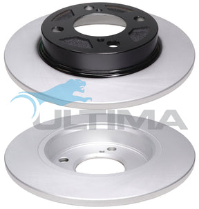 Brake Disc Rotor Rear Fits Suzuki Swift AZ GLX Turbo K10C Baleno EW AAP3717 - Ultima