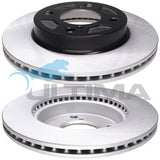 Brake Disc Rotor Front Fits Suzuki Swift AZ GL K12C AAP3754 - Ultima