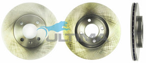 Brake Disc Rotor Front Fits VW Golf 2.0L AAP446 - Ultima