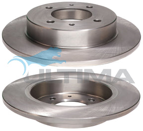 Brake Disc Rotor Rear Fits Coupe, Lantra (9/95 - 2/99), Elantra HD 06-11 AAP457 - Ultima