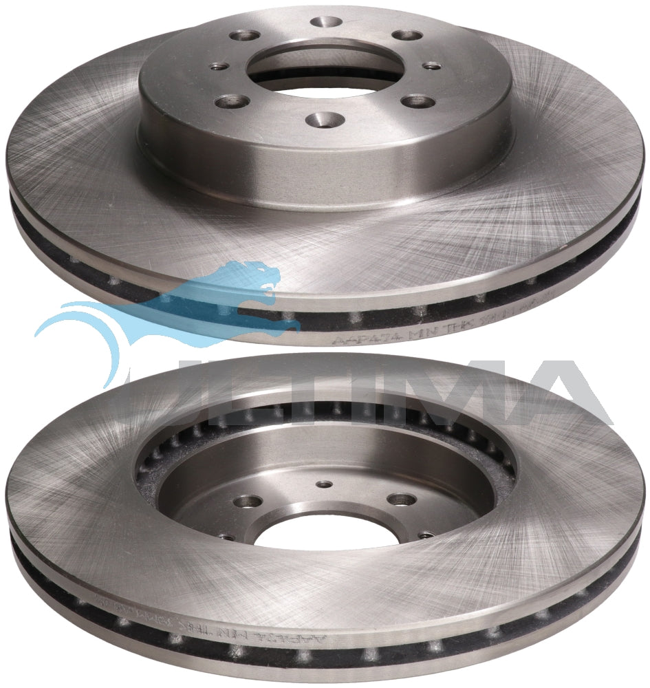 Brake Disc Rotor Front Fits Civic EG, EH, EK AAP474 - Ultima