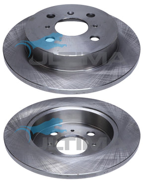 Brake Disc Rotor Rear Fits Applause A101 1.6L AAP494 - Ultima