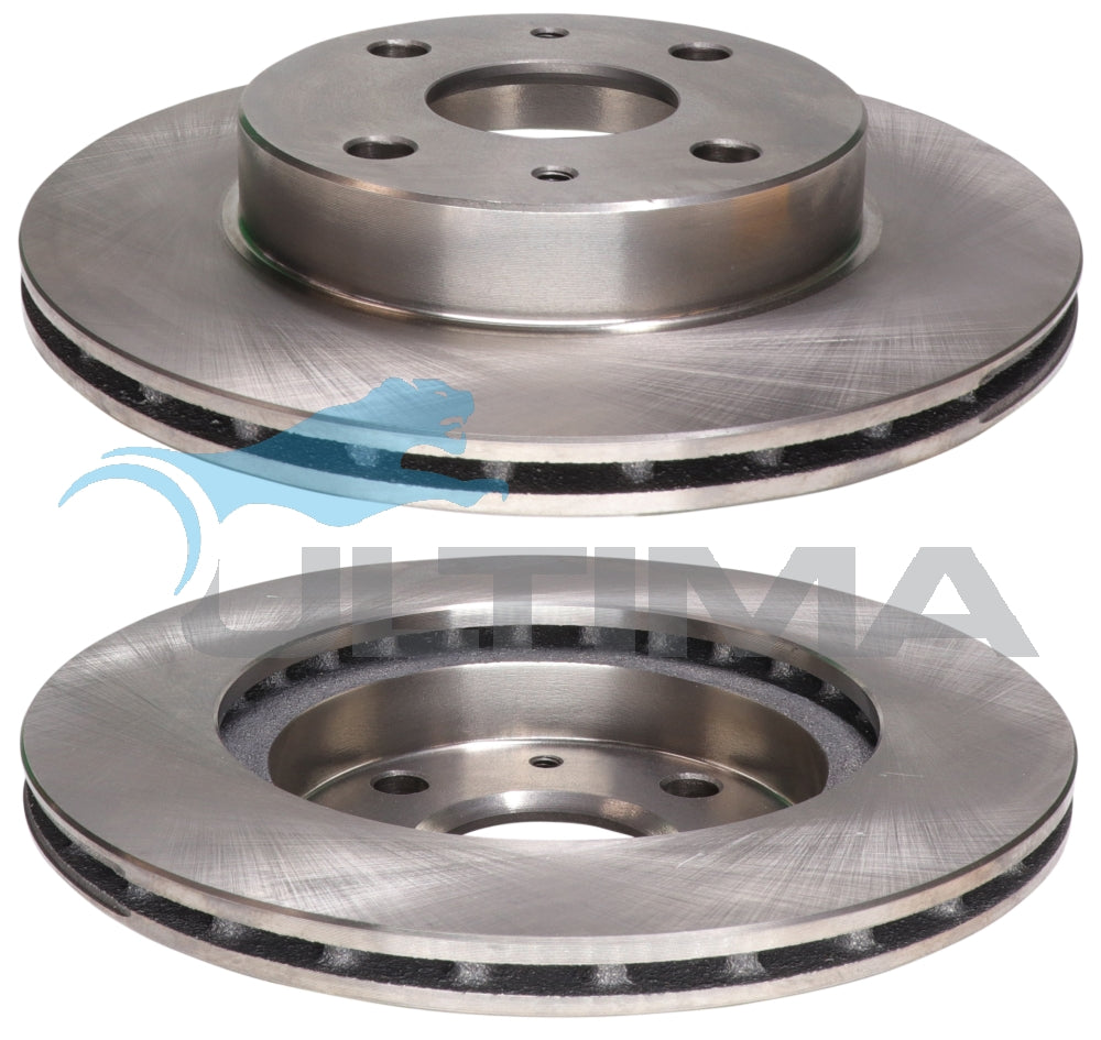 Brake Disc Rotor Front Fits Sirion M100, M101, YRV AAP495 - Ultima