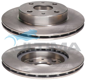 Brake Disc Rotor Front Fits Sirion M100, M101, YRV AAP495 - Ultima