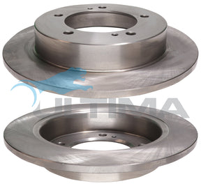 Brake Disc Rotor Front Fits Sierra SJ413, Vitara SE416, X90 SZ416, Jimny 04-12 Centre Hole 107mm AAP513 - Ultima