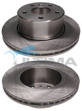 Brake Disc Rotor Front Fits Discovery 2.5, 3.9L (3/99 - 10/04) AAP528 - Ultima
