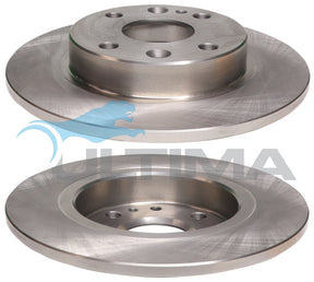 Brake Disc Rotor Rear Fits 323 BG 1.6, 1.8L (10/89 - 8/94), MX-5 NA AAP531 - Ultima