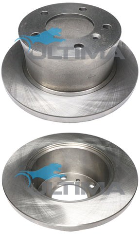 Brake Disc Rotor Rear Fits Mercedes Sprinter 308, 312, 412 AAP567 - Ultima