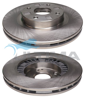 Brake Disc Rotor Front Fits Laser KN, KQ 1.8L GLi, SR18, 323-BJ AAP576 - Ultima