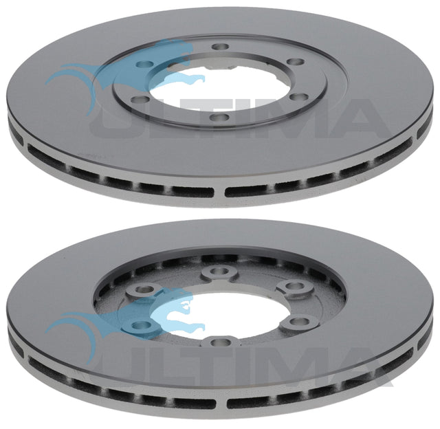 Brake Disc Rotor Front Fits Courier 2.0, 2.2, 2.6L, B Series, E Series AAP631 - Ultima