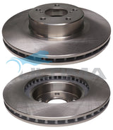 Brake Disc Rotor (F) Fits Forester, Impreza, Liberty, Outback, WRX AAP648 - Ultima