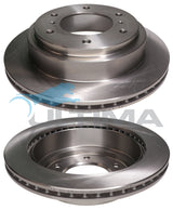 Brake Disc Rotor Rear Fits Pajero NM, NP AAP661 - Ultima