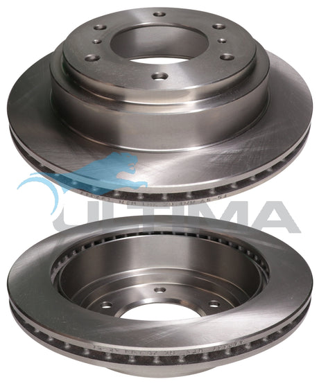 Brake Disc Rotor Rear Fits Pajero NM, NP AAP661 - Ultima