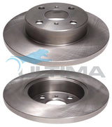 Brake Disc Rotor Front Fits Nova LE, LF, Corolla AE80, AE82, AE90, AE92 AAP701 - Ultima