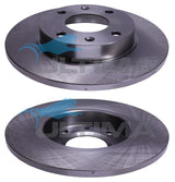 Brake Disc Rotor Front Fits Peugeot 205, 306, Rear for 405, Mi16 247mm Solid AAP7100 - Ultima