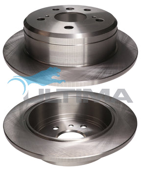 Brake Disc Rotor Rear Fits Apollo JM, JP V6, Camry ACV36, MCV20/36, VCV10, VDV10 AAP736 - Ultima