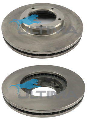 Brake Disc Rotor (F) Fits Hiace LH/RZH 103/113/125 AAP766 - Ultima