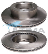 Brake Disc Rotor (F) Fits Hilux/4 Runner LN, RN, RZN, YN AAP780 - Ultima